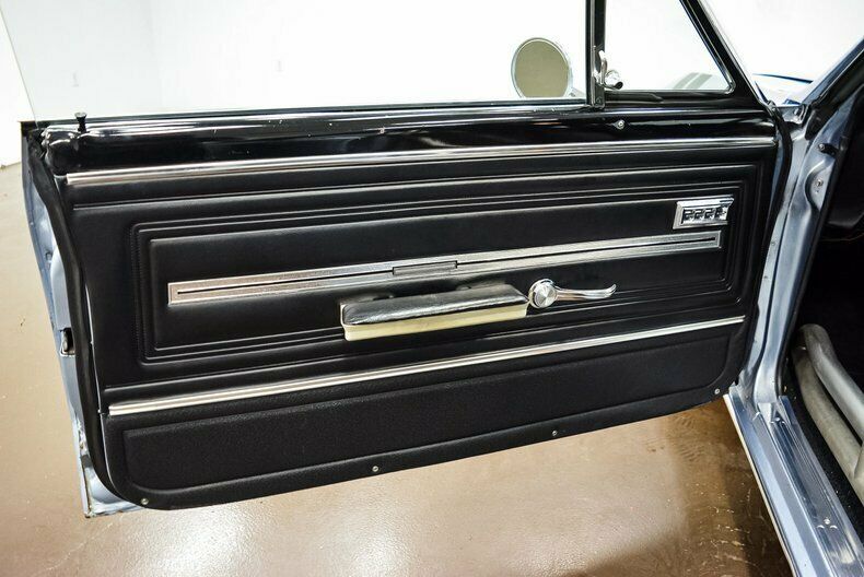 1966 Blue Chevrolet Malibu Coupe