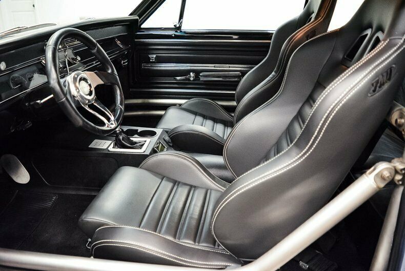 1966 Blue Chevrolet Malibu Coupe