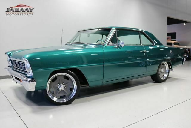 1966 Green Chevrolet Nova Coupe