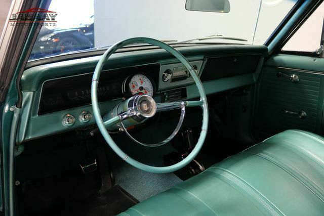 1966 Green Chevrolet Nova Coupe