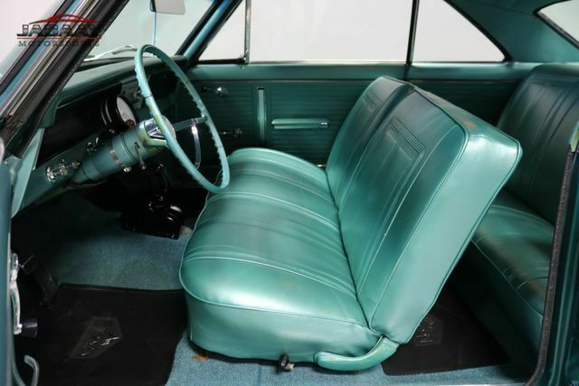 1966 Green Chevrolet Nova Coupe