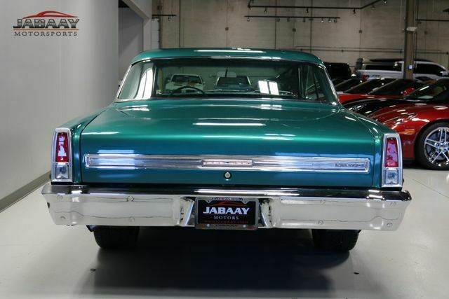 1966 Green Chevrolet Nova Coupe