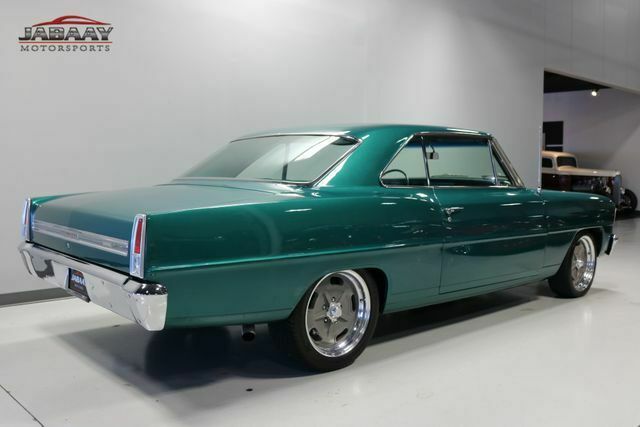 1966 Green Chevrolet Nova Coupe