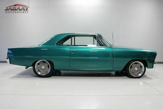 1966 Green Chevrolet Nova Coupe