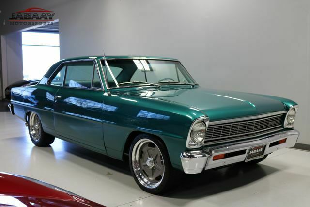1966 Green Chevrolet Nova Coupe