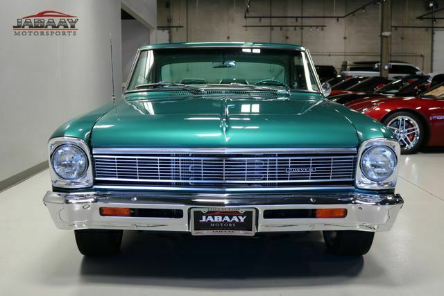 1966 Green Chevrolet Nova Coupe