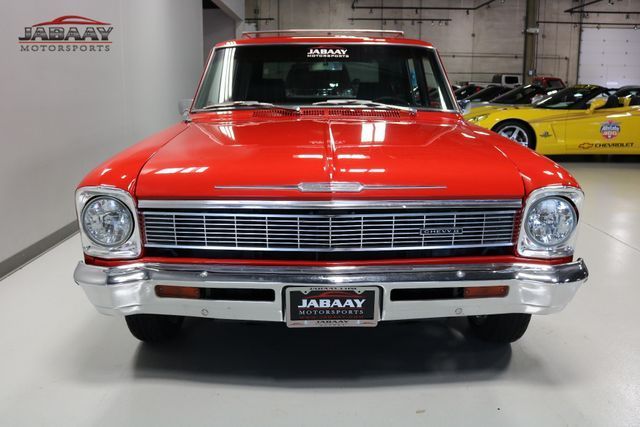 1966 Red Chevrolet Nova Wagon