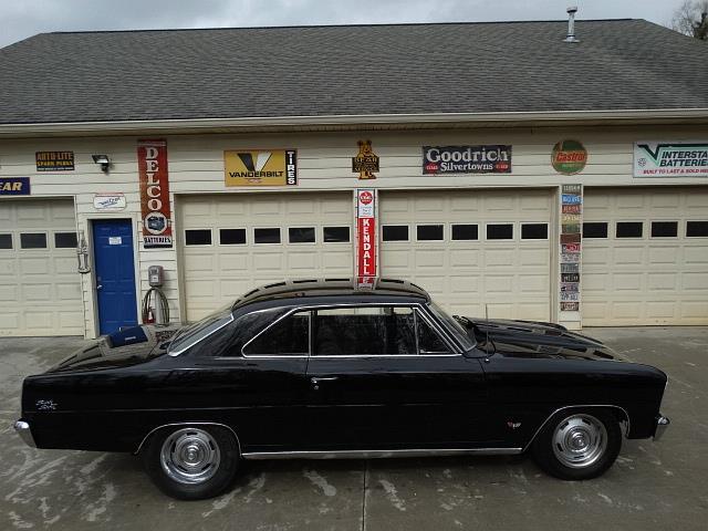 1966 Black Chevrolet Nova --