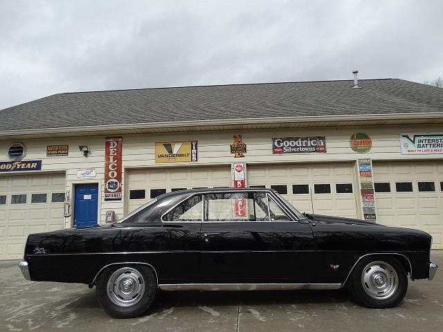 1966 Black Chevrolet Nova --