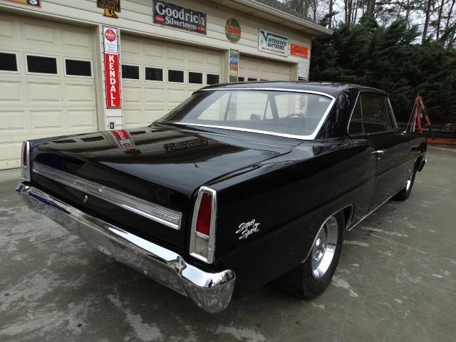 1966 Black Chevrolet Nova --