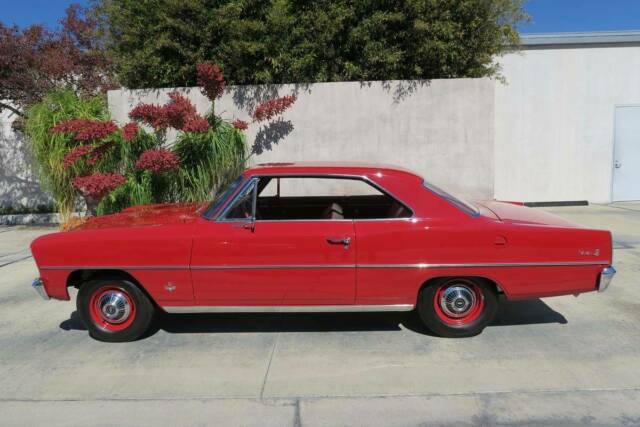 1966 Red Chevrolet Nova Hardtop