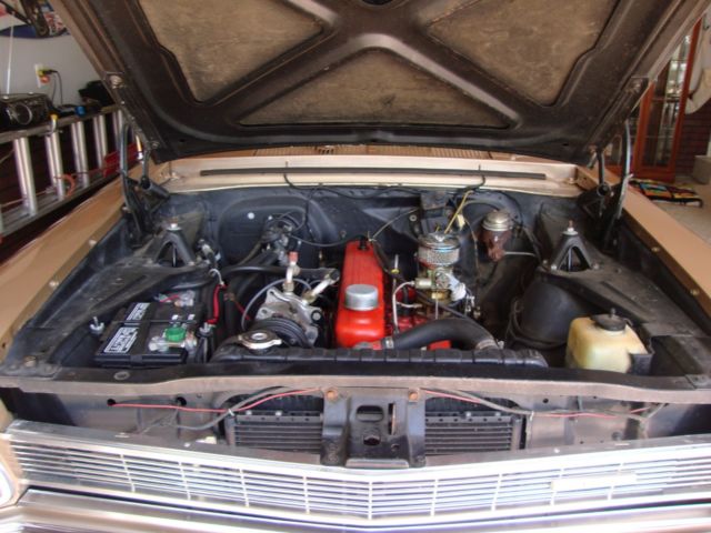 1966 Gold Chevrolet Nova Sedan