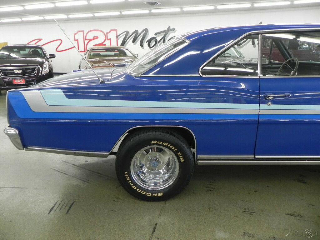 1966 Blue Chevrolet Nova