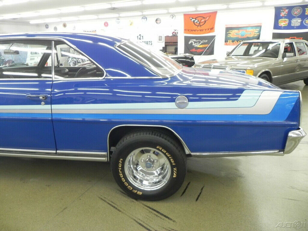 1966 Blue Chevrolet Nova