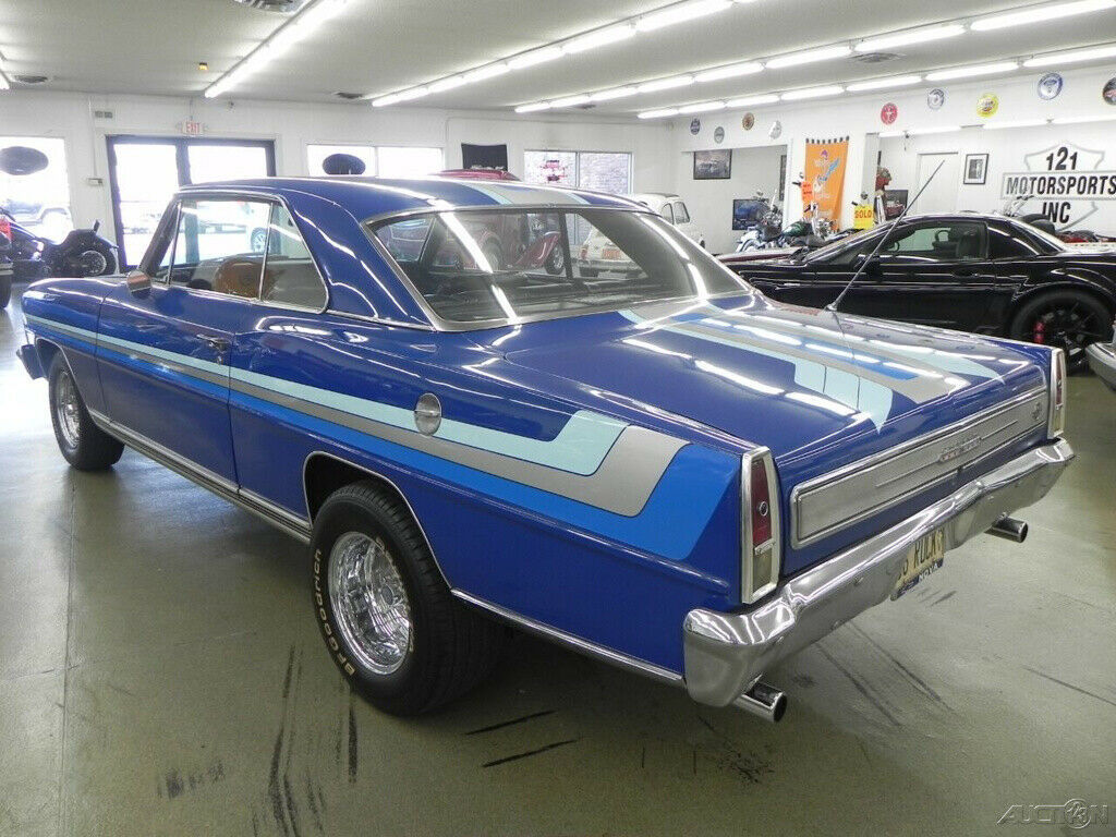 1966 Blue Chevrolet Nova