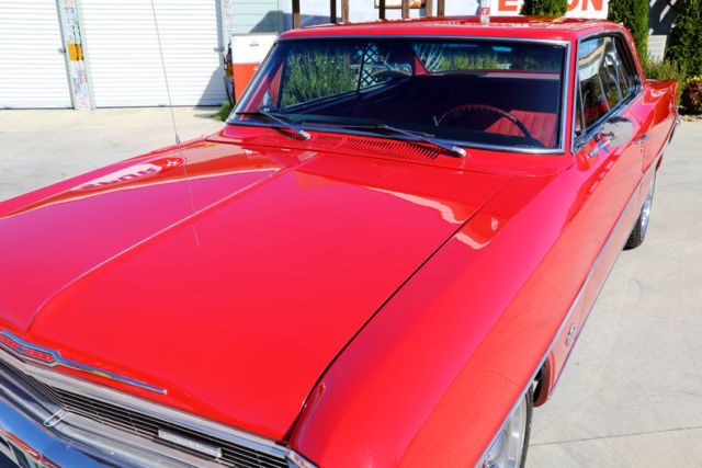 1966 Red Chevrolet Nova --