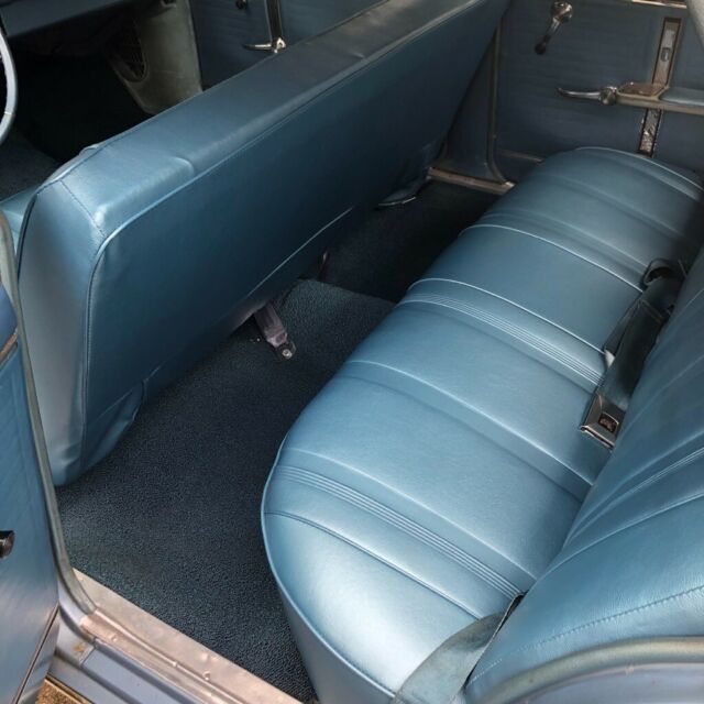 1966 Blue Chevrolet Nova Sedan