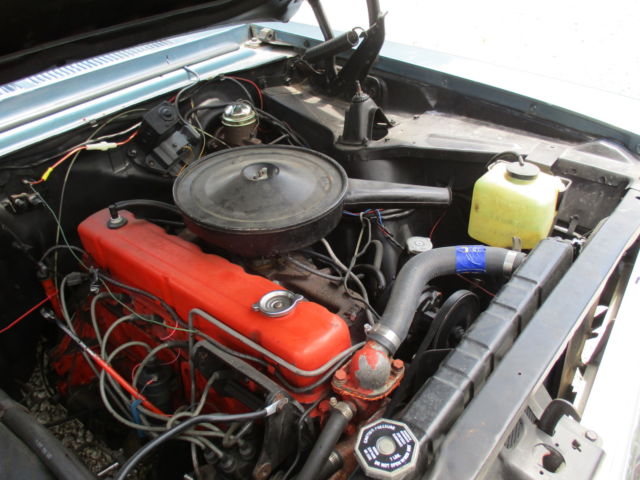 1966 Silver Blue Chevrolet Nova Sedan
