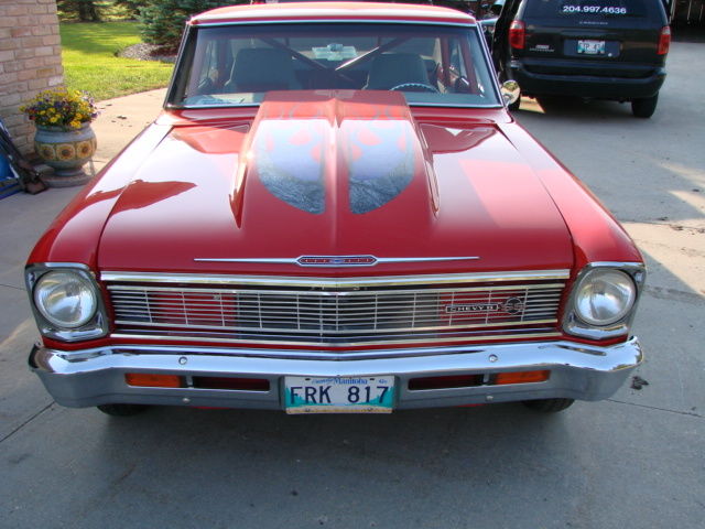 1966 Blue Chevrolet Nova