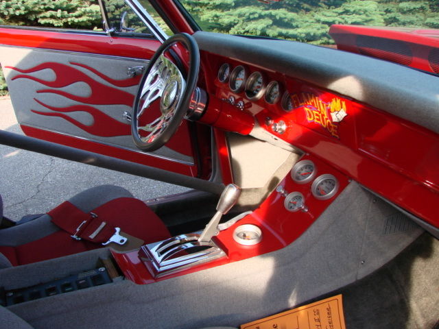 1966 Blue Chevrolet Nova