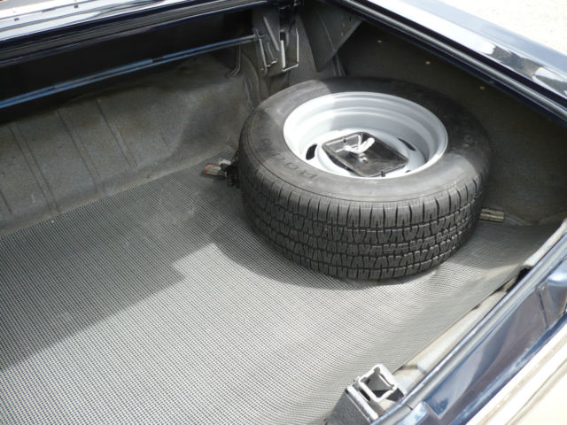 1966 Blue Chevrolet Impala Convertible