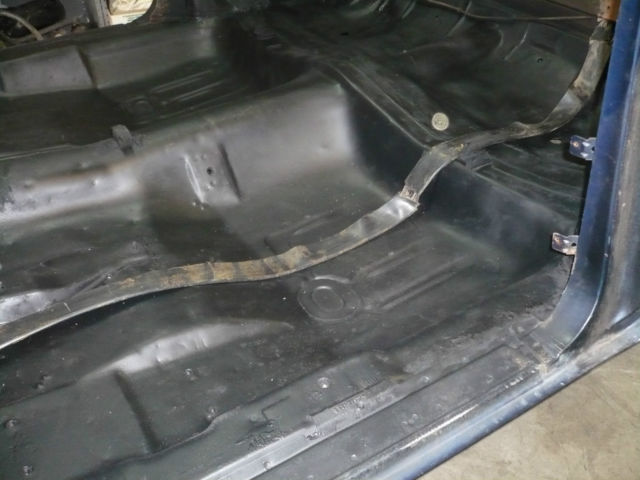 1966 Blue Chevrolet Impala Convertible