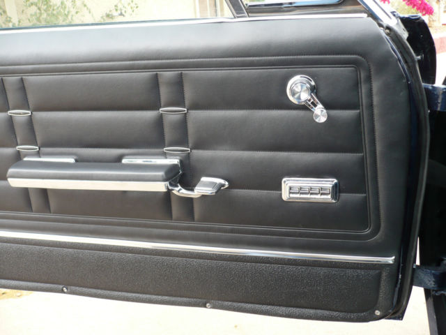 1966 Blue Chevrolet Impala Convertible