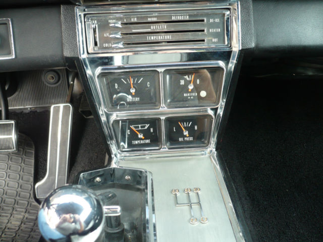 1966 Blue Chevrolet Impala Convertible