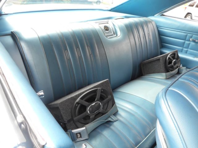 1966 Blue Chevrolet Impala Coupe