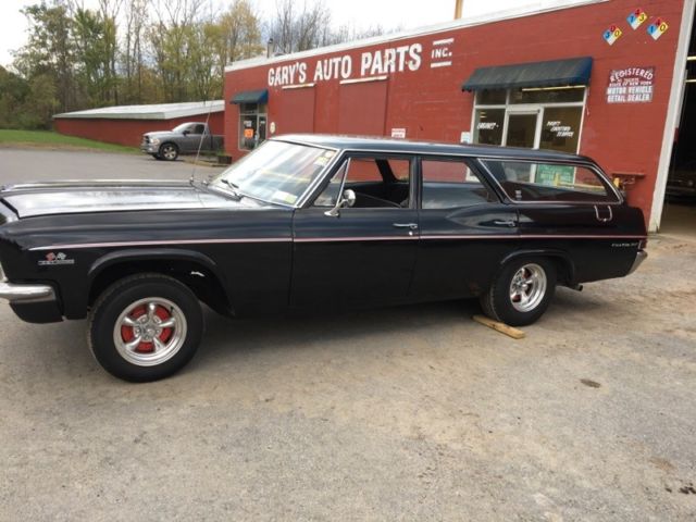 1966 Black Chevrolet Impala STATION WAGON