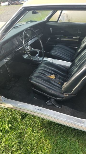 1966 Gold Chevrolet Impala Coupe