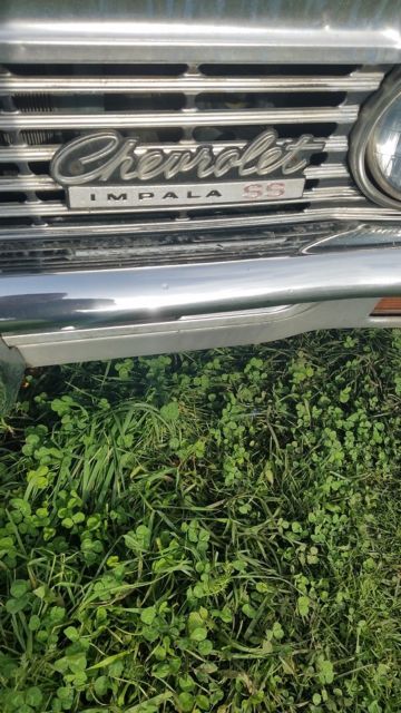 1966 Gold Chevrolet Impala Coupe