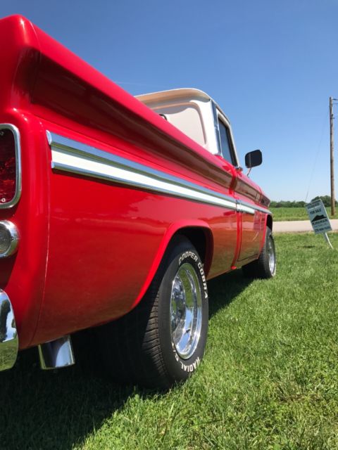 1966 Red Chevrolet C-10