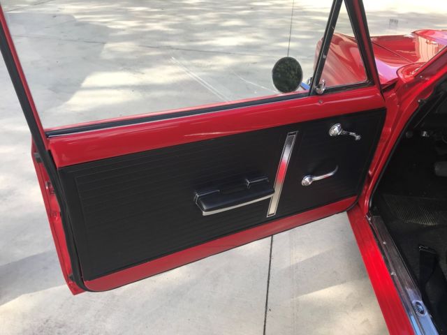 1966 Red Chevrolet Nova Coupe