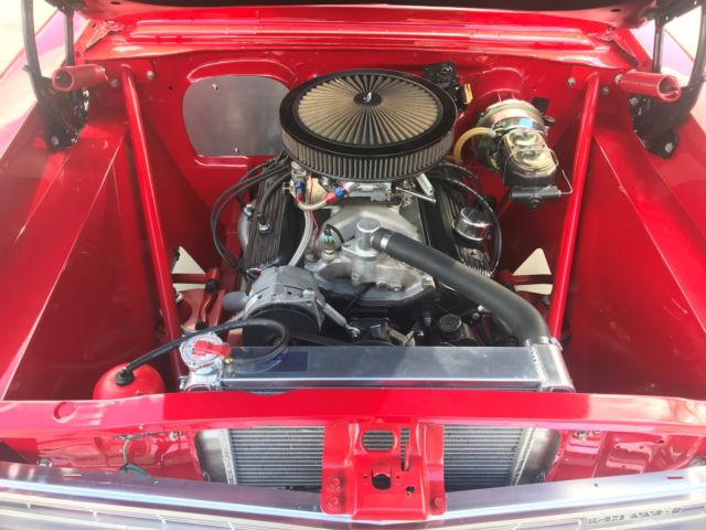 1966 Red Chevrolet Nova Coupe