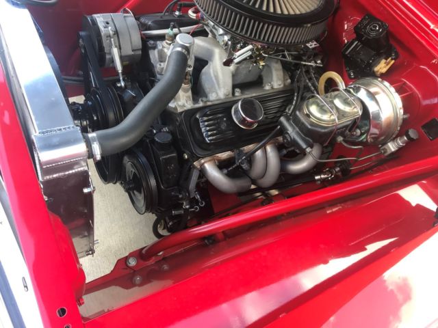 1966 Red Chevrolet Nova Coupe