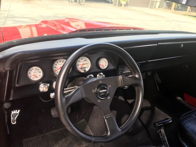 1966 Red Chevrolet Nova Coupe