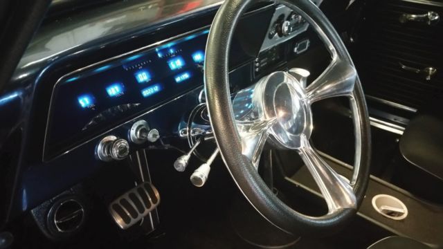 1966 Black Chevrolet Nova Coupe