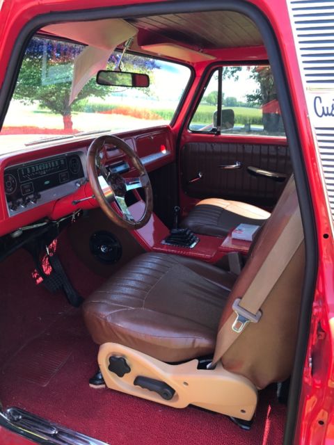 1966 Red Chevrolet C-10