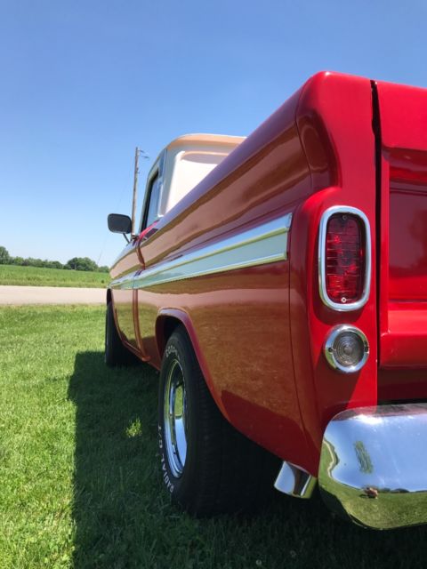 1966 Red Chevrolet C-10