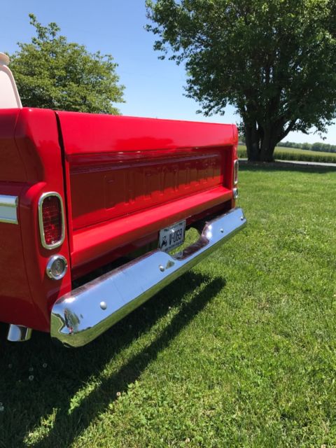 1966 Red Chevrolet C-10