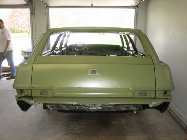 1966 primer Chevrolet Bel Air/150/210 Wagon