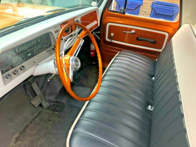1966 Orange Chevrolet C-10 Standard Cab Pickup