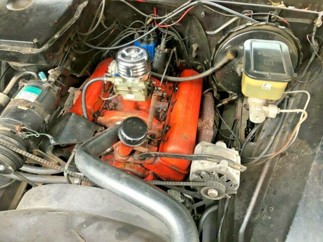 1966 Orange Chevrolet C-10 Standard Cab Pickup