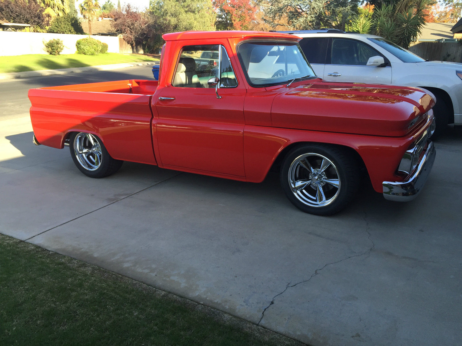 1966 Red Chevrolet C-10 Standard Cab Pickup