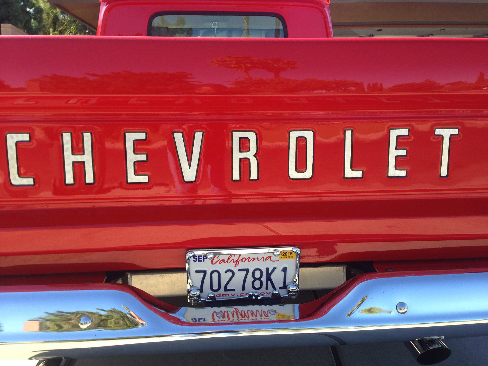1966 Red Chevrolet C-10 Standard Cab Pickup