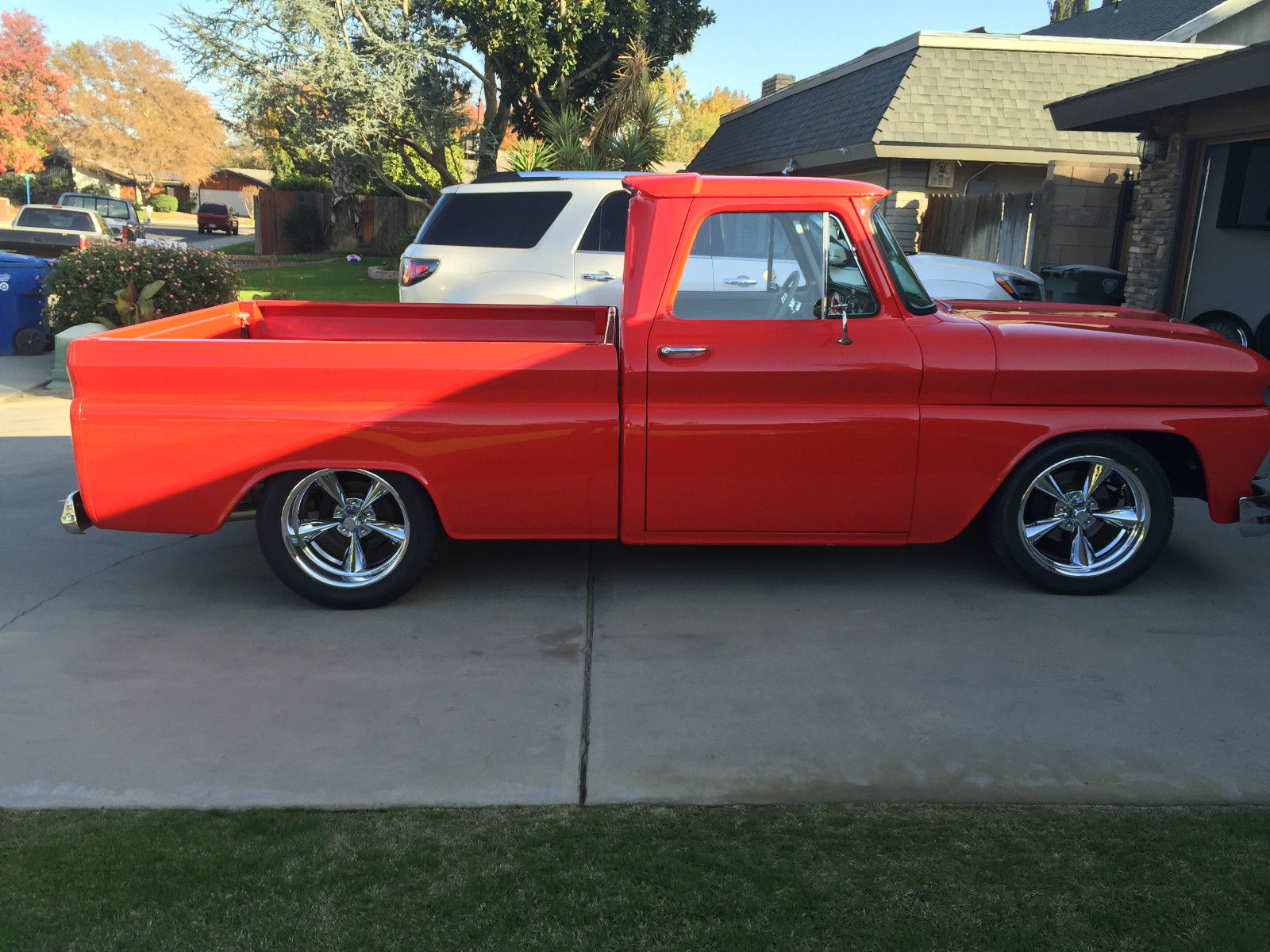 1966 Red Chevrolet C-10 Standard Cab Pickup