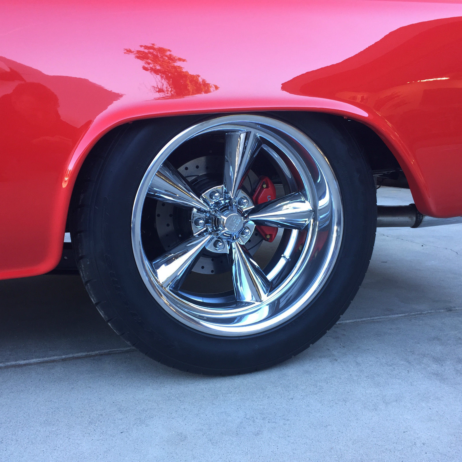 1966 Red Chevrolet C-10 Standard Cab Pickup