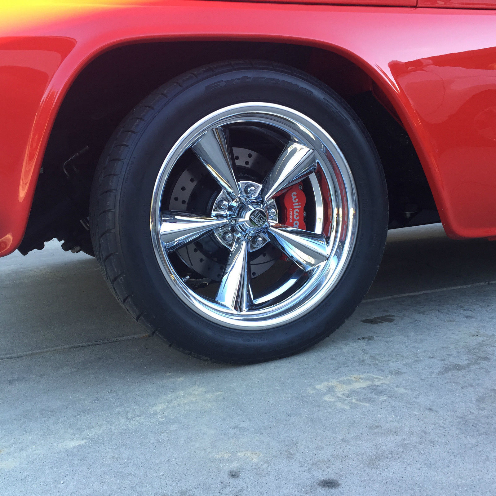1966 Red Chevrolet C-10 Standard Cab Pickup