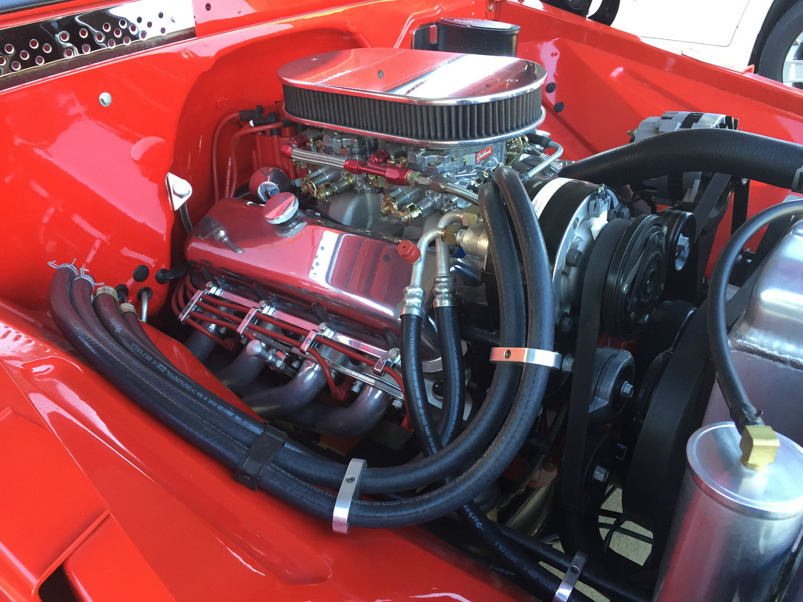 1966 Red Chevrolet C-10 Standard Cab Pickup